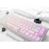 Ducky One 3 Classic Pure Valge SF mängurklaviatuur USB mehaaniline 67 klahvi RGB