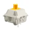 Mechanical klaviatuur Switches GLORIOUS Glorious Panda Tactile – 36 tk, polükarbonaat, poolläbipaistev kollane