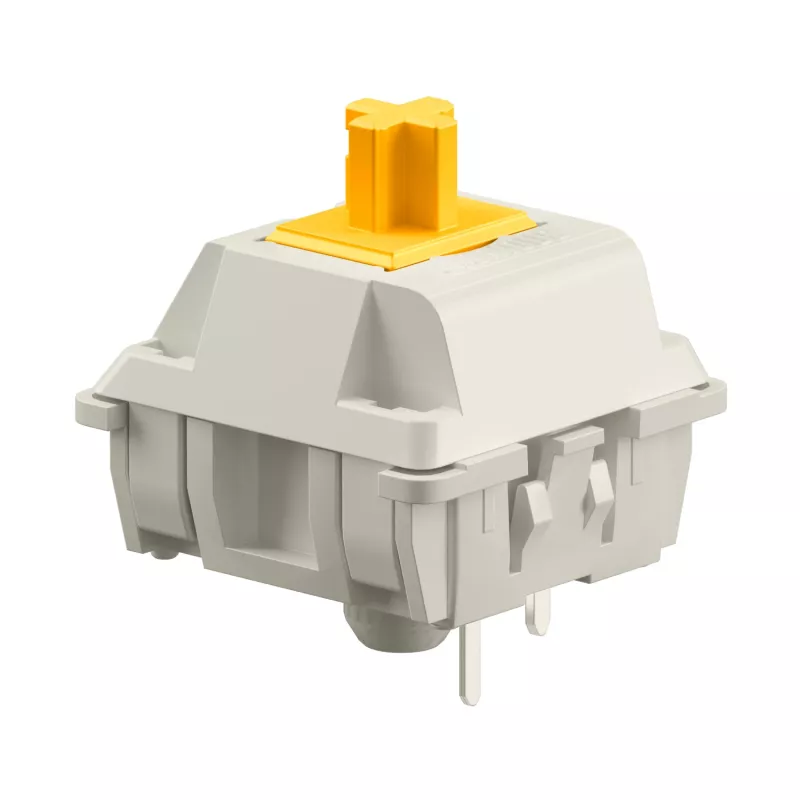 Mechanical klaviatuur Switches GLORIOUS Glorious Panda Tactile – 36 tk, polükarbonaat, poolläbipaistev kollane