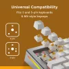 Mechanical klaviatuur Switches GLORIOUS Glorious Panda Tactile – 36 tk, polükarbonaat, poolläbipaistev kollane
