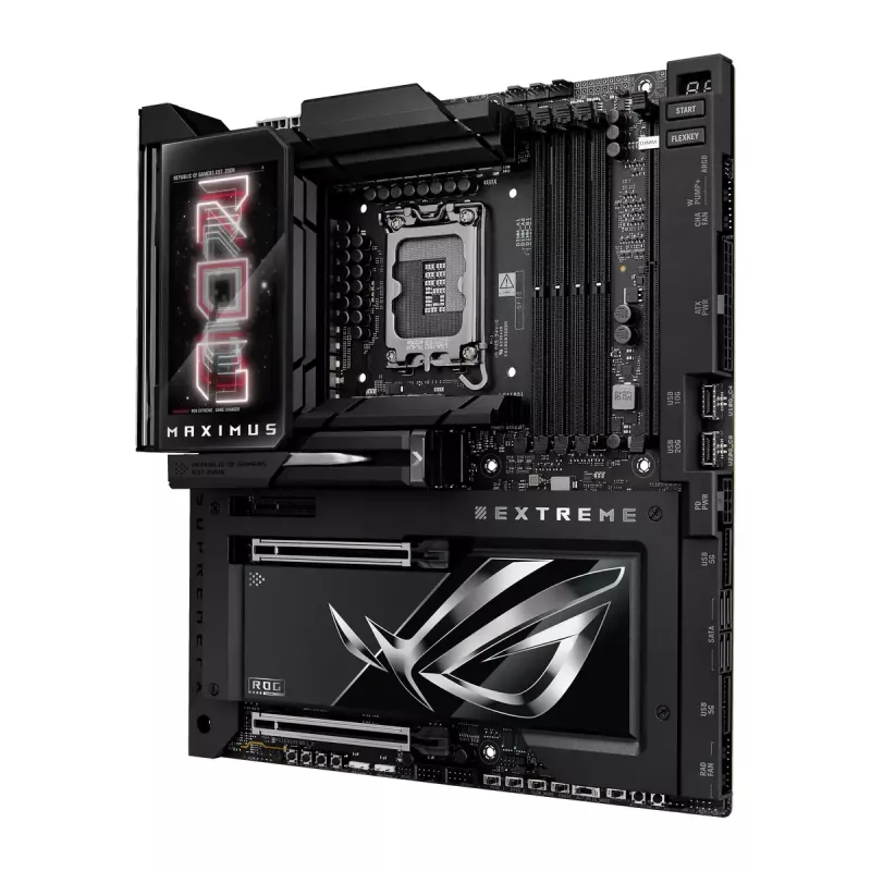 Emaplaat ASUS ROG MAXIMUS Z890 EXTREME — Intel Z890, LGA 1851, Extended ATX, DDR5, 4 DIMM, Wi‑Fi 7, 10Gb Ethernet