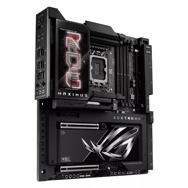 Emaplaat ASUS ROG MAXIMUS Z890 EXTREME — Intel Z890, LGA 1851, Extended ATX, DDR5, 4 DIMM, Wi‑Fi 7, 10Gb Ethernet