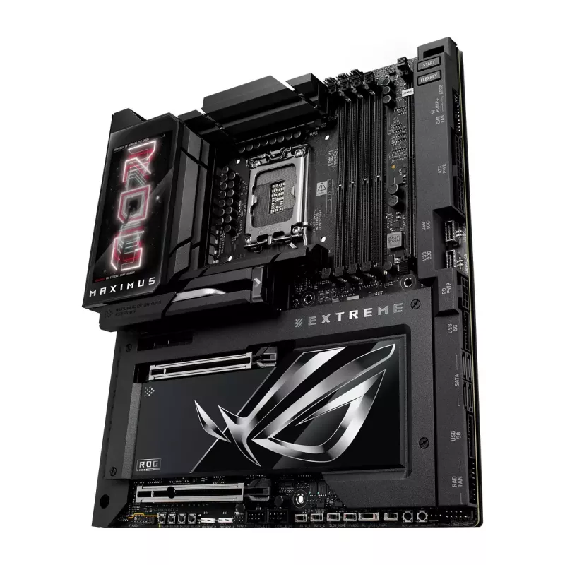 Emaplaat ASUS ROG MAXIMUS Z890 EXTREME — Intel Z890, LGA 1851, Extended ATX, DDR5, 4 DIMM, Wi‑Fi 7, 10Gb Ethernet