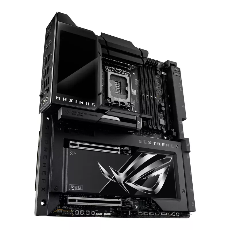 Emaplaat ASUS ROG MAXIMUS Z890 EXTREME — Intel Z890, LGA 1851, Extended ATX, DDR5, 4 DIMM, Wi‑Fi 7, 10Gb Ethernet