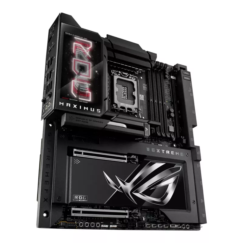 Emaplaat ASUS ROG MAXIMUS Z890 EXTREME — Intel Z890, LGA 1851, Extended ATX, DDR5, 4 DIMM, Wi‑Fi 7, 10Gb Ethernet