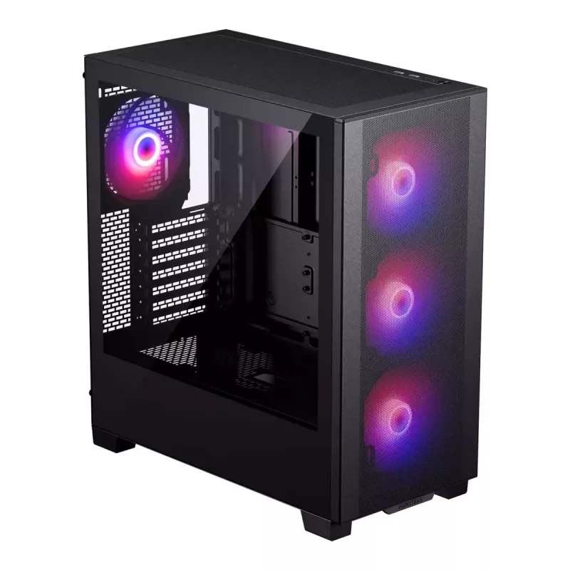 PC korpus PHANTEKS XT Pro Ultra Midi Tower Must — ATX/EATX, karastatud klaas, 2x3,5 tolli + 5x2,5 tolli, USB-C