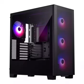 PC korpus PHANTEKS XT Pro Ultra Midi Tower Must — ATX/EATX, karastatud klaas, 2x3,5 tolli + 5x2,5 tolli, USB-C