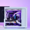 PC Case Jonsbo D41 MESH Midi Tower Valge
