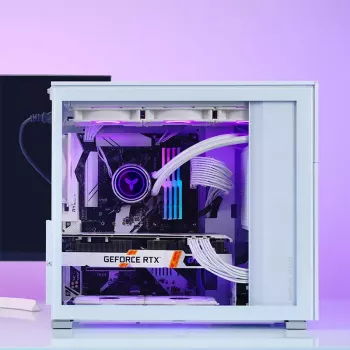 PC Case Jonsbo D41 MESH Midi Tower Valge