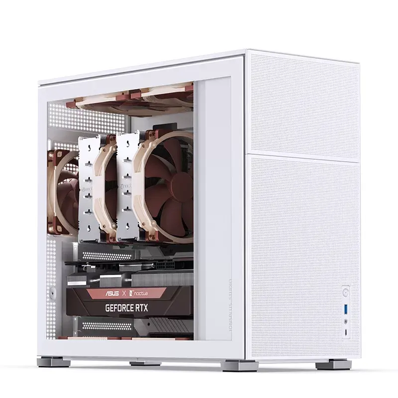 PC Case Jonsbo D41 MESH Midi Tower Valge