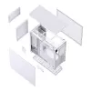 PC Case Jonsbo D41 MESH Midi Tower Valge