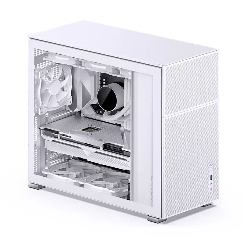 PC Case Jonsbo D41 MESH Midi Tower Valge