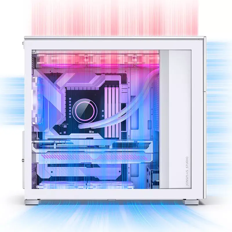 PC Case Jonsbo D41 MESH Midi Tower Valge