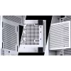 PC Case Jonsbo D41 MESH Midi Tower Valge