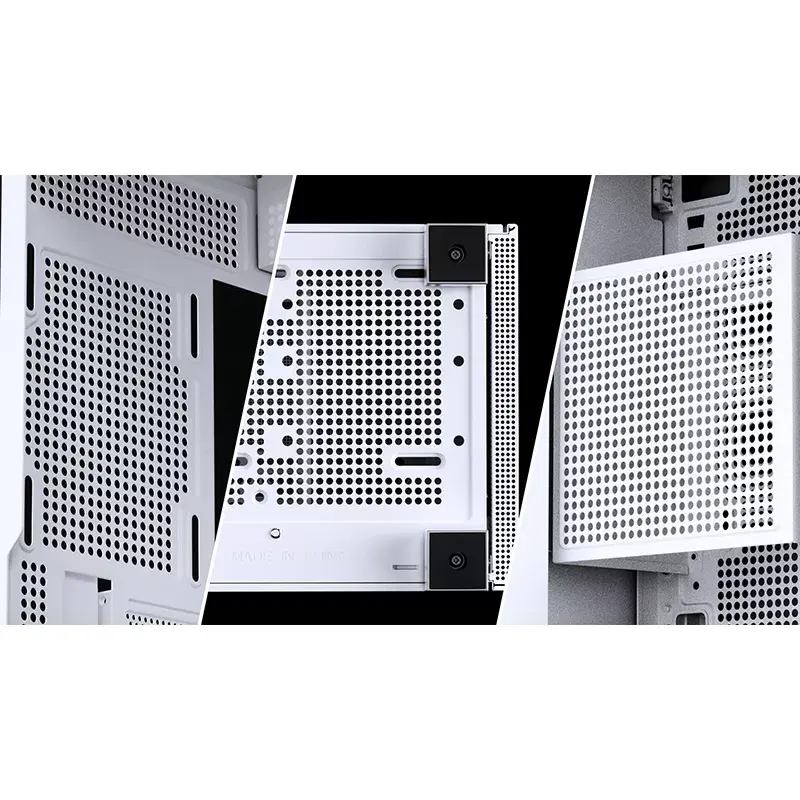 PC Case Jonsbo D41 MESH Midi Tower Valge