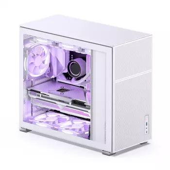 PC Case Jonsbo D41 MESH Midi Tower Valge