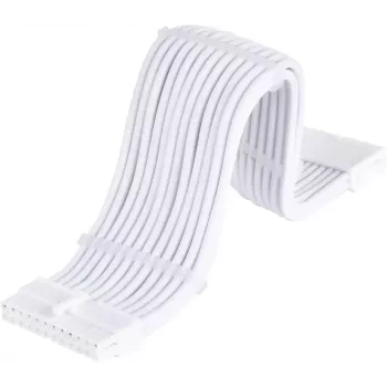 Toiteallika pikenduskaabel SILVERSTONE 24-kontaktiline ATX SST-PP07E-MBW-V2 30 cm Valge