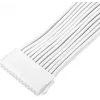 Toiteallika pikenduskaabel SILVERSTONE 24-kontaktiline ATX SST-PP07E-MBW-V2 30 cm Valge
