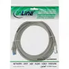 InLine patch-kaabel S/FTP PiMF Cat.6A halogen free 500MHz hall 1m