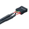 USB 3.0 USB 2.0 adapterkaabel Akasa AK-CBUB19-10BK