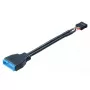 USB 3.0 USB 2.0 adapterkaabel Akasa AK-CBUB19-10BK