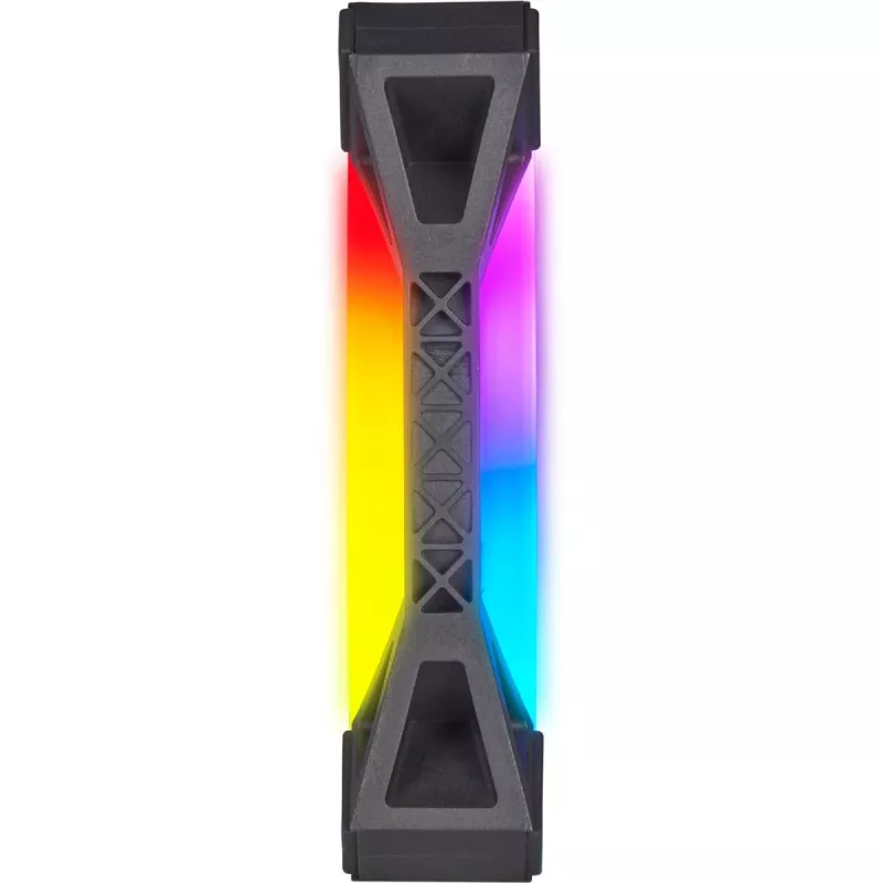 CORSAIR Icue Ql140 RGB 140mm Pwm Dual Fan Kit With Lighting Node Core