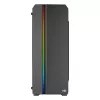 Aerocool GENESISV2BK PC ATX korpus, esipaneel LED ARGB ventilaator ARGB 12 cm, must