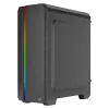 Aerocool GENESISV2BK PC ATX korpus, esipaneel LED ARGB ventilaator ARGB 12 cm, must