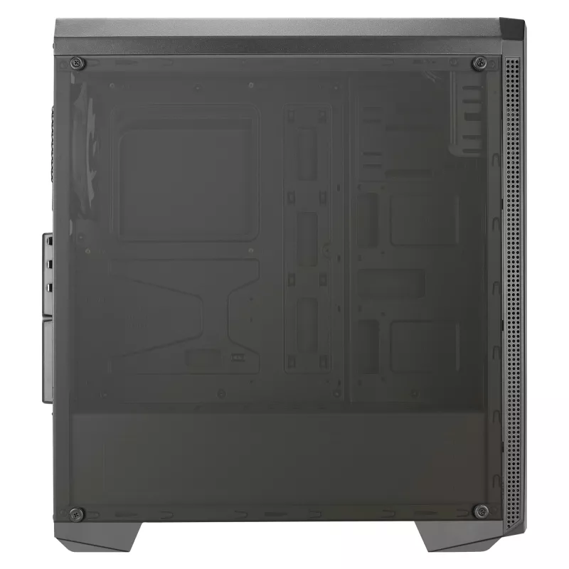 Aerocool GENESISV2BK PC ATX korpus, esipaneel LED ARGB ventilaator ARGB 12 cm, must
