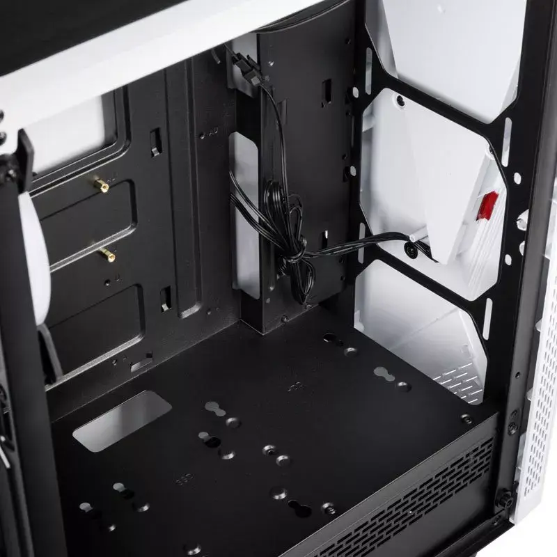 Arvutikorpus Kolink VOID Valge Midi Tower Must, Valge