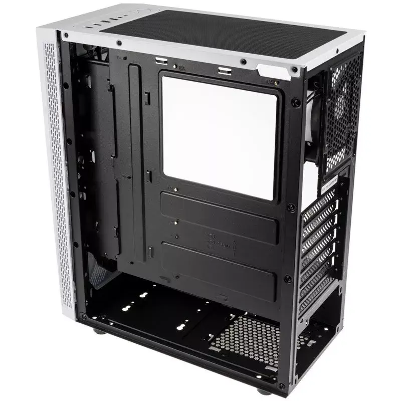 Arvutikorpus Kolink VOID Valge Midi Tower Must, Valge