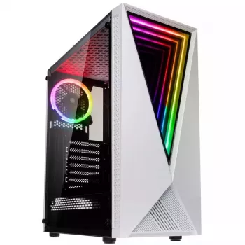 Arvutikorpus Kolink VOID Valge Midi Tower Must, Valge