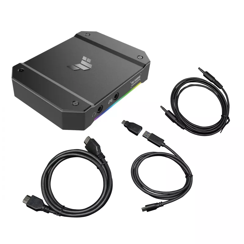 ASUS TUF GAMING CAPTURE BOX-4KPRO videosalvestusseade USB 3.2 Gen 2 3840x2160 120fps