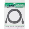 InLine USB 3.2 Gen.1 kaabel, tüüp A-pistik / tüüp B-pesa, must, 2 m