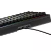 Mehaaniline klaviatuur GLORIOUS GMMK 3 PRO 65% eelmonteeritud juhtmega USB, QWERTY, RGB, must