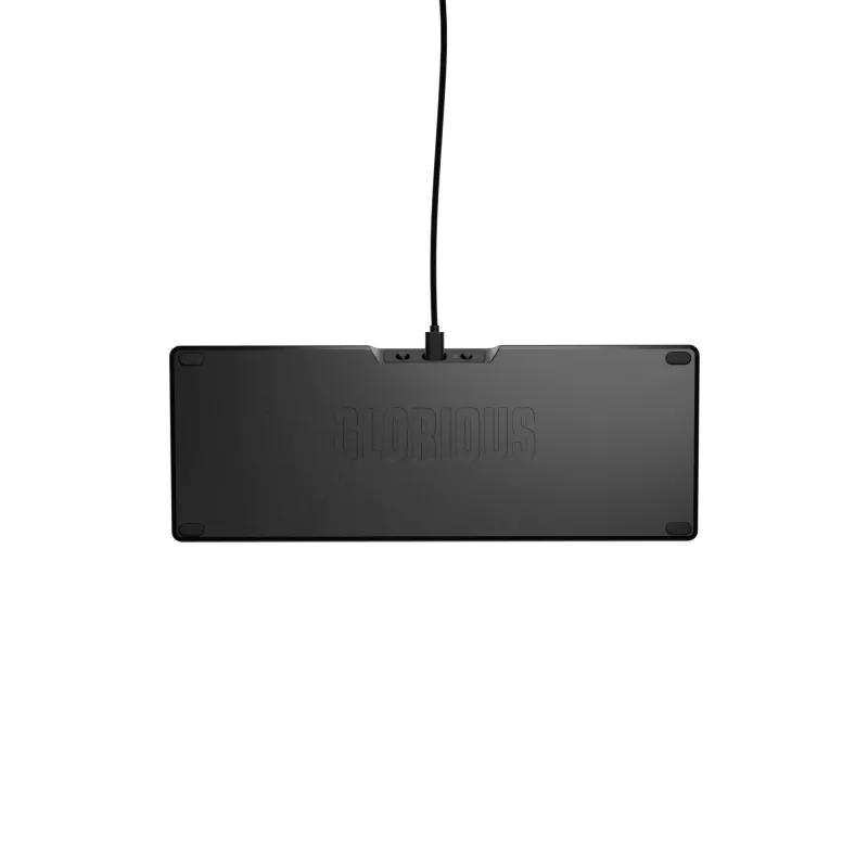 Mehaaniline klaviatuur GLORIOUS GMMK 3 PRO 65% eelmonteeritud juhtmega USB, QWERTY, RGB, must