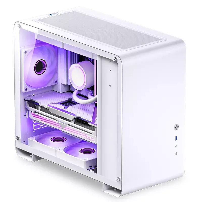 PC korpus Jonsbo U4 MINI Valge mini-torn valge