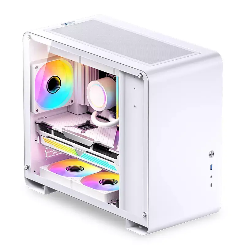 PC korpus Jonsbo U4 MINI Valge mini-torn valge