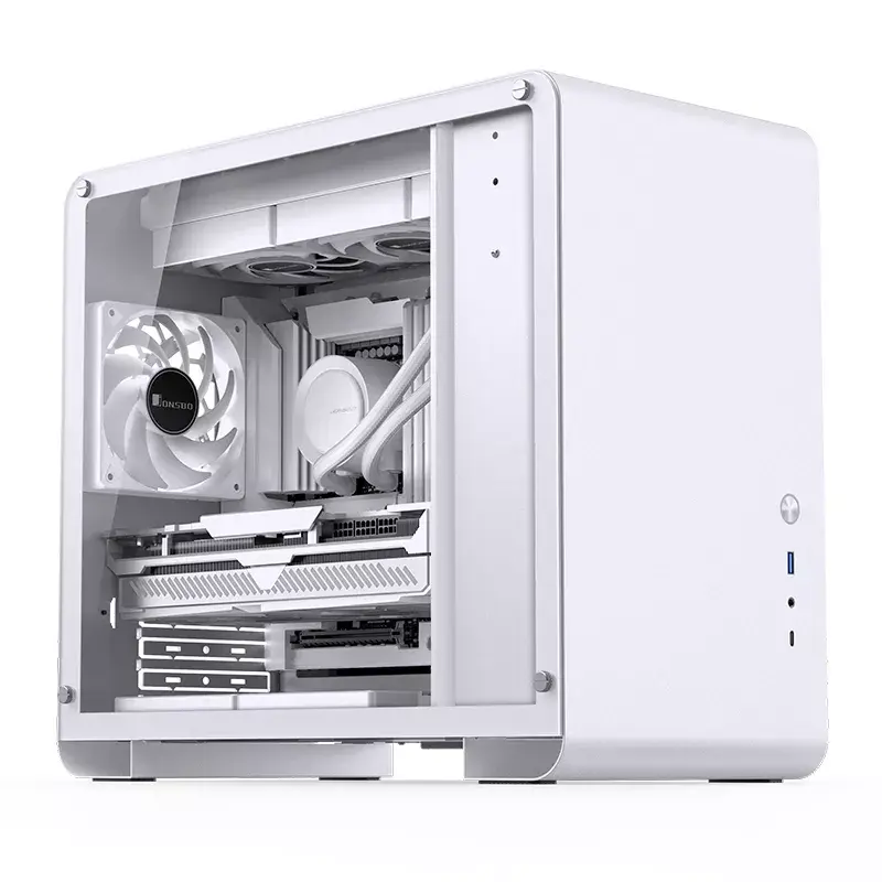 PC korpus Jonsbo U4 MINI Valge mini-torn valge