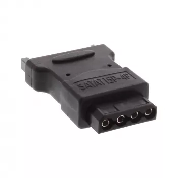 InLine SATA toiteadapter, 1 Molex 4-kontaktiline isane / 15-kontaktiline SATA emane