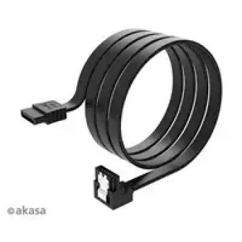 Sisemine SATA andmekaabel Akasa Proslim 90° pistik, 100 cm