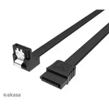 Sisemine SATA andmekaabel Akasa Proslim 90° pistik, 100 cm