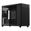PC korpus ASUS Prime AP201 MicroATX Mini Torn Must — toetab microATX, max GPU 338 mm, CPU jahuti kõrgus 170 mm, 3x 3,5-tollist pesa, USB-A 2x, USB-C 1x