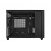 PC korpus ASUS Prime AP201 MicroATX Mini Torn Must — toetab microATX, max GPU 338 mm, CPU jahuti kõrgus 170 mm, 3x 3,5-tollist pesa, USB-A 2x, USB-C 1x