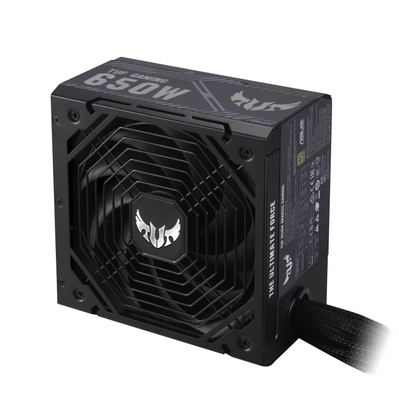 ASUS TUF-GAMING-650B toiteplokk 650 W 20+4 pin ATX ATX Must