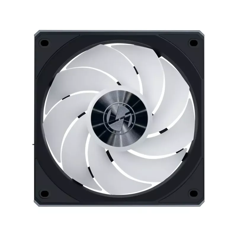 Arvutikorpuse ventilaator Lian Li 12RCL1W3B 120 mm, 12 V, 2150 p/min, 2.52 mmH2O, fluid-dünaamiline laager, must