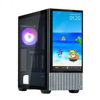 PC korpus Zalman Z10 DS Midi Tower must