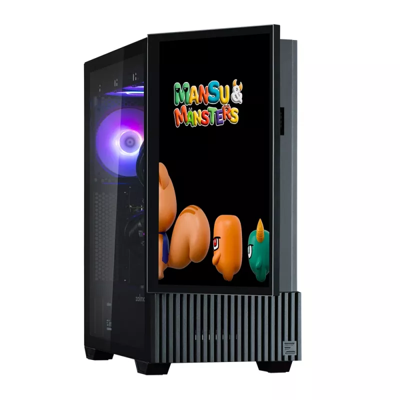 PC korpus Zalman Z10 DS Midi Tower must