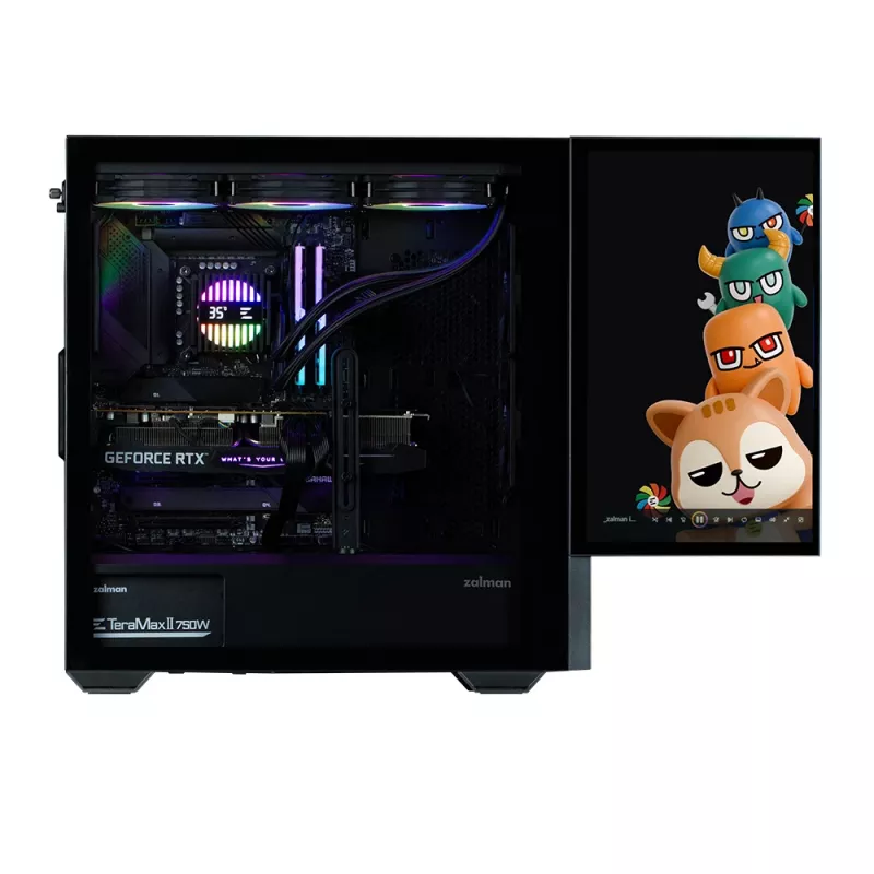 PC korpus Zalman Z10 DS Midi Tower must