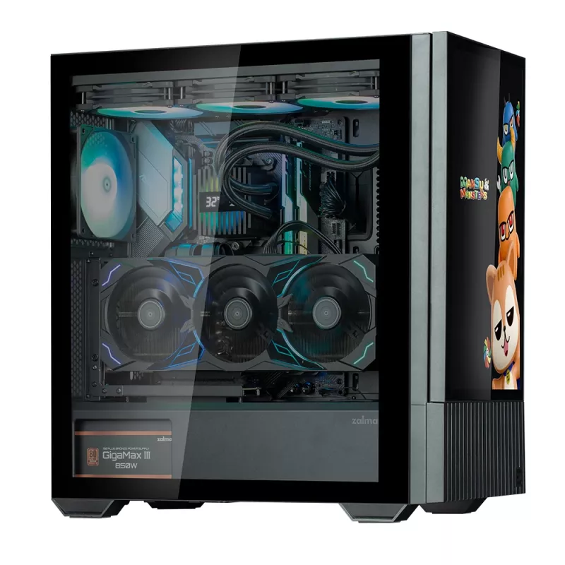 PC korpus Zalman Z10 DS Midi Tower must